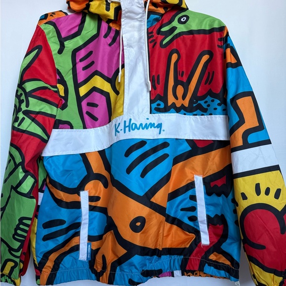 Members only x Keith color block windbreaker jacket xl men’s - Picture 1 of 3